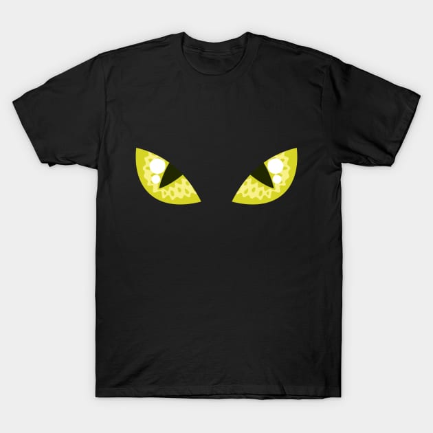 Black Cat T-Shirt by Malchev